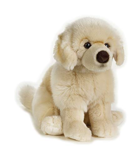 Lelly 25 cm Kevin Golden Retriever sitzend Stofftier (klein, braun) von Lelly