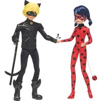 Bandai - Miraculous Ladybug und Cat Noir,ca. 26cm von Bandai SAS