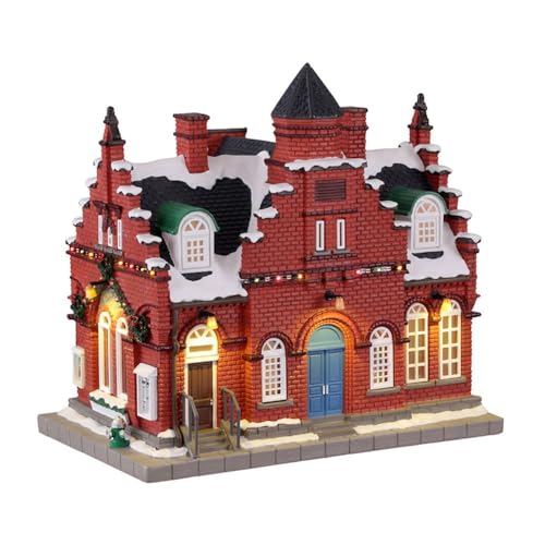 Lemax 15808-UK Norman Rockwell Lighted Buildings: Town Offices 1884 von Lemax