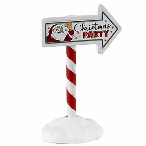 Lemax 34093 Christmas Village Accessory: Christmas Party Sign von Lemax