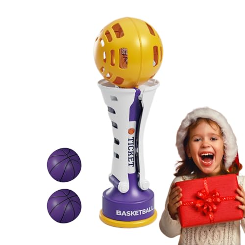 Lembeauty Basketball-Brettspiel, Tisch-Basketballspiel für Kinder - Basketballspielset - Lustiges interaktives Eltern-Kind-Spielspielzeug, Hand-Auge-Koordinationstrainingsgerät für Fingeraktivitäten von Lembeauty