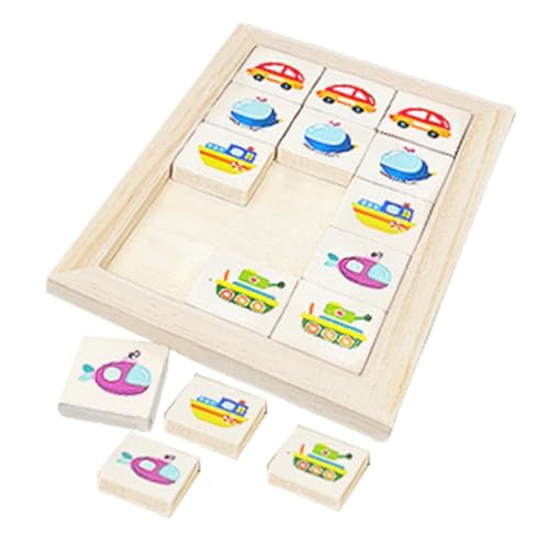 Lembeauty Kinderpuzzlespielzeug, Holzpuzzle-Tischspiel | Pädagogisches Puzzle-Blockspielzeug,Früherkennungsspielzeug für Zuhause, Schulen und Kindertagesstätten von Lembeauty