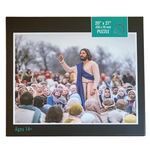 Sermon On The Mount Jigsaw Puzzle, Jesus Rede Szene Puzzle Für Erwachsene, Religiöse Jesus Puzzle Für Christen Weihnachten Urlaub Nach Hause Kirche Geschenk von Lembeauty