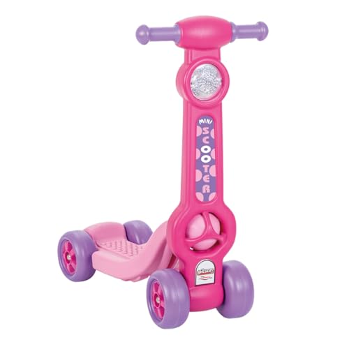 Lemodo Kinder-Roller pink mit 3 Rädern – Scooter für Kleinkinder ab 2 Jahre, robuster Tretroller aus Kunststoff, Leichter Kleinkinderroller für sicheren Fahrspaß von Lemodo