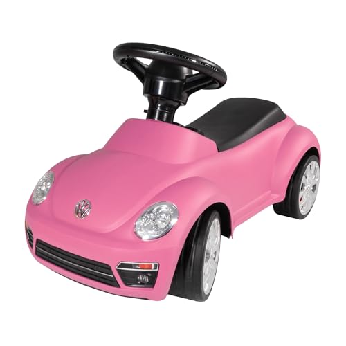 Lemodo Rutschauto Beetle pink – Babyrutscher Kinderfahrzeug, Rutscher ab 18 Monate, stabiles Rutschfahrzeug mit Kippschutz, Rutscherauto, Spielzeugauto für Kleinkinder, Lizenziertes Kinderspielzeug von Lemodo