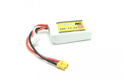 LemonRC Modellbau-Akkupack (LiPo) 11.1V 350 mAh Zellen-Zahl: 3 35 C Softcase XT30 von LemonRC