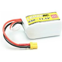 LemonRC Modellbau-Akkupack (LiPo) 11.1V 650 mAh Zellen-Zahl: 3 35 C Softcase XT30 von LemonRC