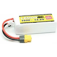 LemonRC Modellbau-Akkupack (LiPo) 14.8V 1600 mAh Zellen-Zahl: 4 35 C Softcase XT60 von LemonRC