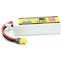 LemonRC Modellbau-Akkupack (LiPo) 14.8V 2600 mAh Zellen-Zahl: 4 35 C Softcase XT60 von LemonRC