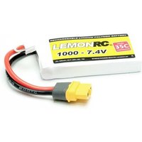 LemonRC Modellbau-Akkupack (LiPo) 7.4V 1000 mAh Zellen-Zahl: 2 35 C Softcase XT60 von LemonRC