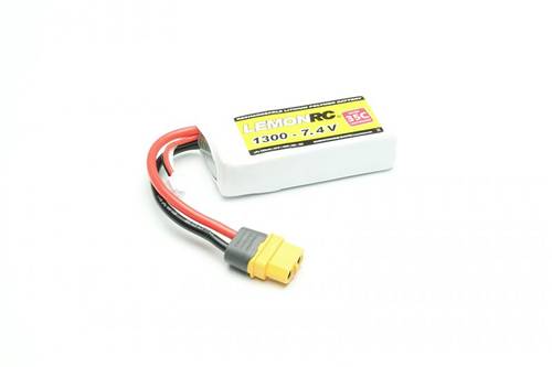 LemonRC Modellbau-Akkupack (LiPo) 7.4V 1300 mAh Zellen-Zahl: 2 35 C Softcase XT60 von LemonRC