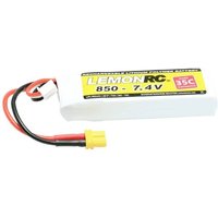 LemonRC Modellbau-Akkupack (LiPo) 7.4V 850 mAh Zellen-Zahl: 2 35 C Softcase XT30 von LemonRC