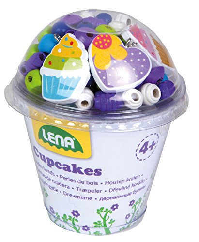 Lena 32001 Cupcakes Bastelset, blau von Lena