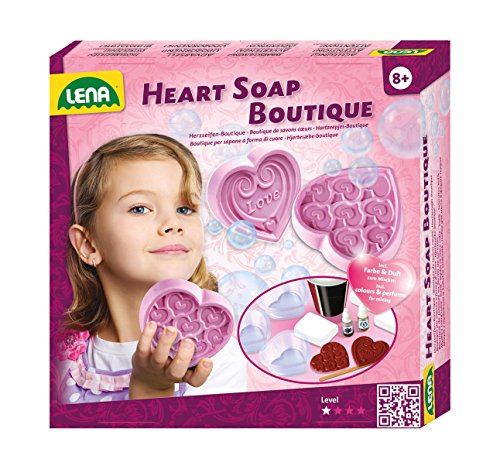 Lena 42333 Bastelset Heart Soap Boutique, Seife selbst herstellen von Lena