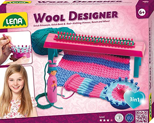 Lena 42681 Wool Designer Strickset, Roth, Mittel von Lena