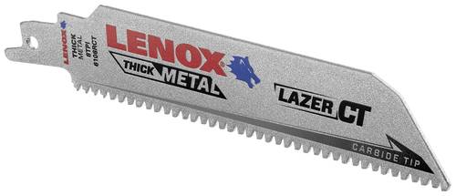 Lenox 2014220 HM-Säbelsägeblatt Lazer CT für Metall 2mm 152x25x1,3mm Sägeblatt-Länge 152mm 1St. von Lenox