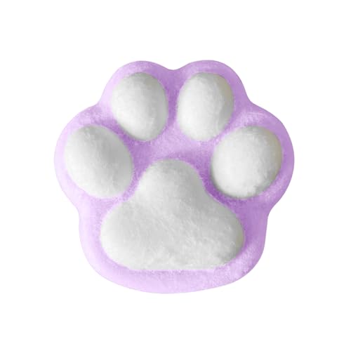 Squishy Katzenpfoten Squeeze Spielzeug, 10cm Katzenpfoten Squishy Fidget Toys, Squishy Pfoten Anti Stress Spielzeug, Niedlich Cat Paw Squishy Toy, Katzenpfoten Squishy Toy zum Stressabbau (E) von Lergas