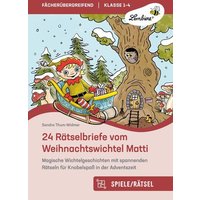 24 Rätselbriefe vom Weihnachtswichtel Matti von Lernbiene