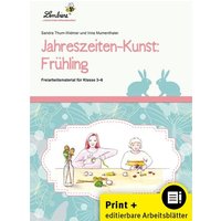 Jahreszeiten-Kunst: Frühling (Set) von Lernbiene