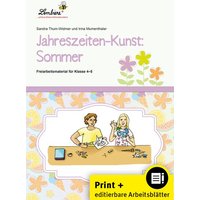 Jahreszeiten-Kunst: Sommer (Set) von Lernbiene