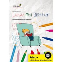 Lese-Mal-Blätter / GS Deutsch Kl. 1-2 von Lernbiene