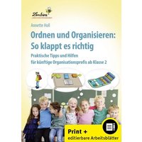 Ordnen&Organisieren:So klappt es richtig(Set)/GS/SU/Kl3-4/LB von Lernbiene