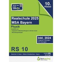 Original-Prüfungen Realschule Bayern 2025 Physik von Lernverlag