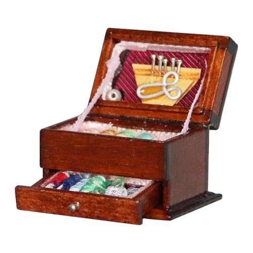 1/12 Miniaturnähtool Kits Spielzeugmöbel Verbessert Puppenhäuser Realistische Szene Decors Interactive Family Activity Spielzeugpuppenhäuser Dekoration 1/12 Miniaturnähtool Kits Spielzeugmöbel Verbessert Puppenhäuser Realistische Szene Decors Interactive Family Activity Spielzeugpuppenhäuser Dekoration von Lerpwige