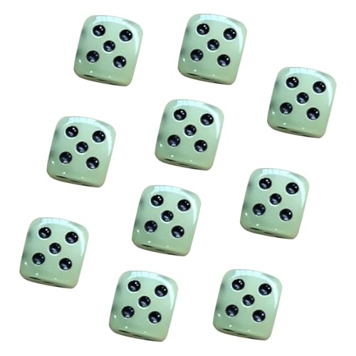 Lerpwige 10 PCs Sechs Seiten Dices Acryl Brettspiel Acessories Tisch Glühen Dunklen Acryl Sechs Seiten Brettspiel Dunkeln Für Club Lerpwige 10 PCs Sechs Seiten Dices Acryl Brettspiel Acessories Tisch Glühen Dunklen Acryl Sechs Seiten Brettspiel Dunkeln Für Club von Lerpwige
