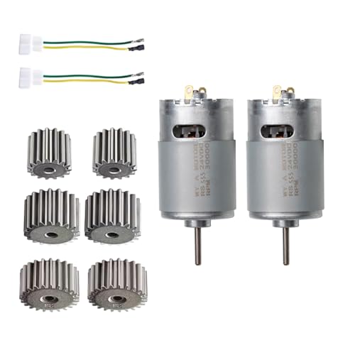 Lerpwige 2 PCS Heavy Duty Electric Drive Motor Für Spielzeugfahrt Auf Dem Auto 24 V High Drehmary Outdoor Spielfahrzeug Ersatzkomponenten Stoßdämpfermotor Für Outdoor Spielzeug Lerpwige 2 PCS Heavy Duty Electric Drive Motor Für Spielzeugfahrt Auf Dem Auto 24 V High Drehmary Outdoor Spielfahrzeug Ersatzkomponenten Stoßdämpfermotor Für Outdoor Spielzeug von Lerpwige