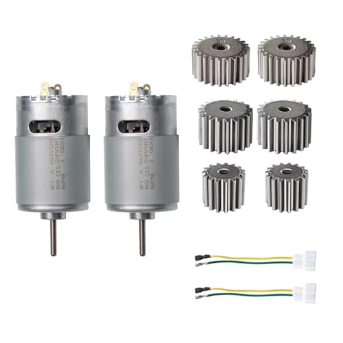 Lerpwige 2 PCS Heavy Duty Electric Drive Motor Für Spielzeugfahrt Auf Dem Auto 24 V High Drehmary Outdoor Spielfahrzeug Ersatzkomponenten Stoßdämpfermotor Für Outdoor Spielzeug Lerpwige 2 PCS Heavy Duty Electric Drive Motor Für Spielzeugfahrt Auf Dem Auto 24 V High Drehmary Outdoor Spielfahrzeug Ersatzkomponenten Stoßdämpfermotor Für Outdoor Spielzeug von Lerpwige