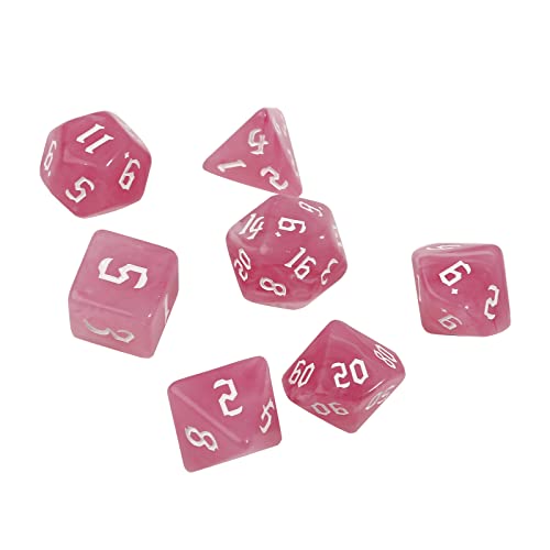 7Pcs D20 Anzahl Polyhedral Würfel Party Familie Pädagogisches Spielzeug Unterhaltung Würfel von Lerpwige