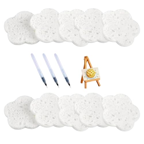 Creative Bubble Drawing Kits 10 Sponge Canvas 3 Pens Water Activated Puff Texture Art Project For Children And Adult Puff Popcorns Art Supply Creative Bubble Drawing Kits 10 Sponge Canvas 3 Pens Water Activated Puff Texture Art Project For Children And Adult Puff Popcorns Art Supply von Lerpwige