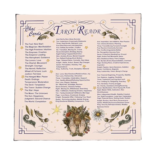 Divinations Tischdecke Lesekarte Astrologys Tarotkarten Tischdecke Altars Stoff Givilation Brettspielzubehör Altäre Tarotkartentuch Divinations Tischdecke Lesekarte Astrologys Tarotkarten Tischdecke Altars Stoff Givilation Brettspielzubehör Altäre Tarotkartentuch von Lerpwige