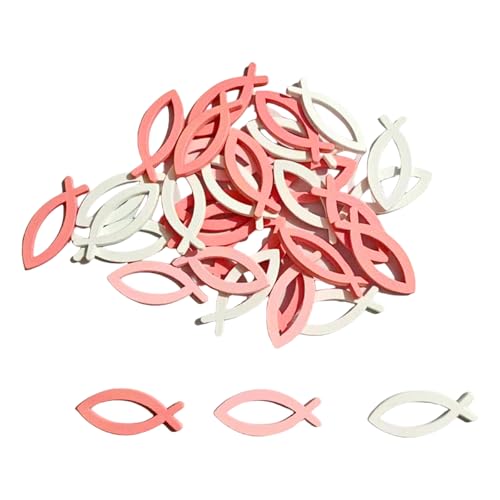 Holzfischausschnitte Taufen Konfetti 90pcs Mehrzweckreligiöser Zeremonie Tischdekoration Babyparty Partyzubehör Tauffeier Accessoires Holzfischausschnitte Taufen Konfetti 90pcs Mehrzweckreligiöser Zeremonie Tischdekoration Babyparty Partyzubehör Tauffeier Accessoires von Lerpwige
