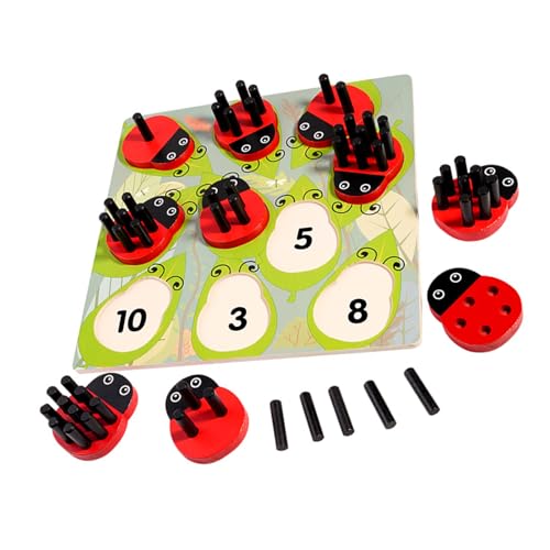 Holzzählspiel Für Kinder Frühes Lernen Und Fertigkeitentwicklung Sortieren Kinder Handmotor Fähigkeiten Ladykäfe Lernspielzeug Holzzählspiel Für Kinder Frühes Lernen Und Fertigkeitentwicklung Sortieren Kinder Handmotor Fähigkeiten Ladykäfe Lernspielzeug von Lerpwige