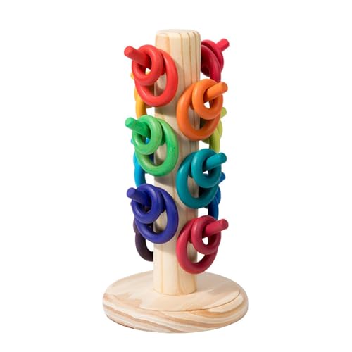 Kinder Holz Mehrfarbige Ringe Für Kleinkind Sortierringe Farbübereinstimmung Spielen Sortiertraining Klingeltoss Spiel Infant Development Toy Kinder Holz Mehrfarbige Ringe Für Kleinkind Sortierringe Farbübereinstimmung Spielen Sortiertraining Klingeltoss Spiel Infant Development Toy von Lerpwige