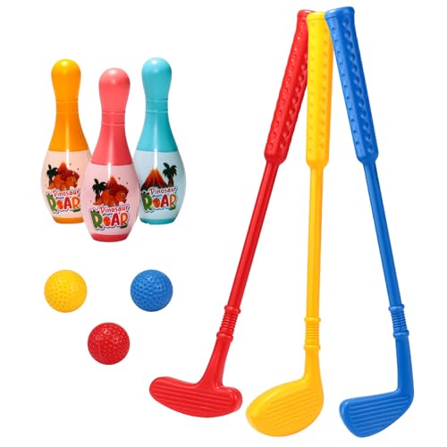Kindergolfclub Set Mit Golfball Und Bowling Stecknadel Für Kinder Indoor Eltern Kinder Und Trainingsspiel Freien Set Für Kleinkind Kindergolfclub Set Mit Golfball Und Bowling Stecknadel Für Kinder Indoor Eltern Kinder Und Trainingsspiel Freien Set Für Kleinkind von Lerpwige