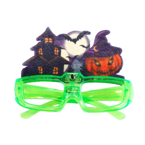 LED-Leuchte Brille, beleuchtete Brille für Bühnenauftritte, bequeme Brille, Halloween-Dekoration von Lerpwige