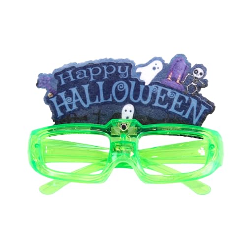 LED-Leuchte Brille, beleuchtete Brille für Bühnenauftritte, bequeme Brille, Halloween-Dekoration von Lerpwige