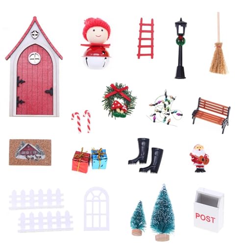 Lerpwige 1/12 Doll House Feen Elfen Türszene Mit Gnomen Finden Sie Plastikschmuck Für Weihnachtsszenenpuppen Display Bastelpuppe Hausmöbel Set Lerpwige 1/12 Doll House Feen Elfen Türszene Mit Gnomen Finden Sie Plastikschmuck Für Weihnachtsszenenpuppen Display Bastelpuppe Hausmöbel Set von Lerpwige