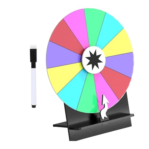Lerpwige 1. Tabletop Prize Wheel Erlöschung Wiederverwendbares Fortunes Spinner Zeichnung Rotierendes Spiel Für Partys Klassenzimmer Aktivitäten Tabletop Preis Kurvenplatte Lerpwige 1. Tabletop Prize Wheel Erlöschung Wiederverwendbares Fortunes Spinner Zeichnung Rotierendes Spiel Für Partys Klassenzimmer Aktivitäten Tabletop Preis Kurvenplatte von Lerpwige