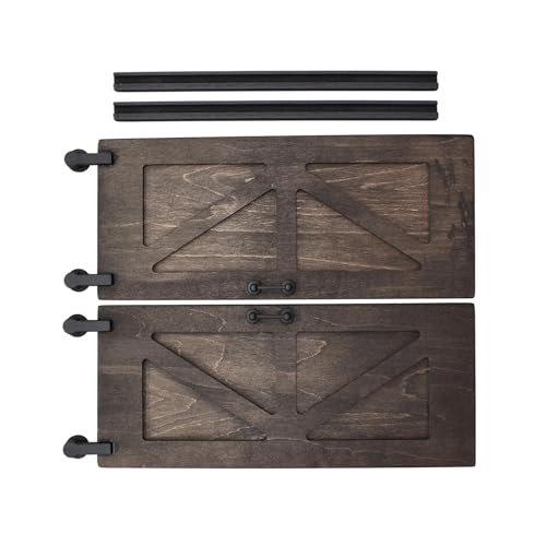 Lerpwige 14 cm Vintage Scheune Display Schiebetür Für 1/12 Skala Dollhouses Badezimmerszene Modell Dekoration Schiebetür Für Modellszenen Lerpwige 14 cm Vintage Scheune Display Schiebetür Für 1/12 Skala Dollhouses Badezimmerszene Modell Dekoration Schiebetür Für Modellszenen von Lerpwige