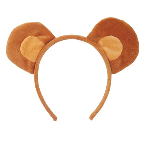 Lerpwige Affe Cosplay Kostüm Affe Ohr Stirnband Affe Schwanz Bowtie Halloween Cosplay Party Zubehör Kind Mädchen von Lerpwige