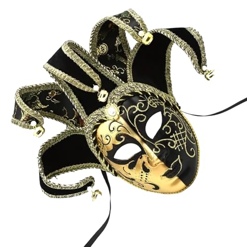 Lerpwige Carnivals Maske Masquerade Maske Halloween Maske Jesters Party Maske Mardi Gras Venezianer Maske Für Die Wanddekoration von Lerpwige