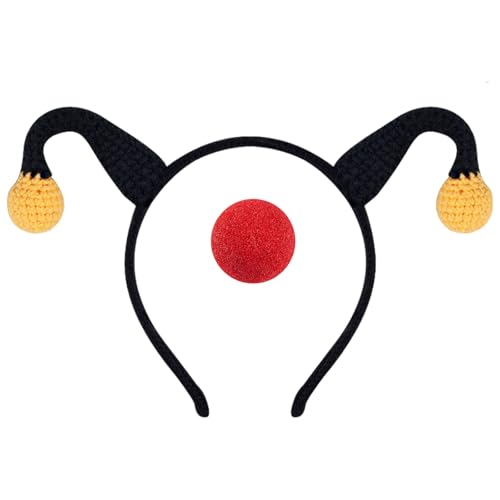 Lerpwige Clown-Accessoire mit Stirnbändern und Nase, lustiges Kostümzubehör für verschiedene Altersgruppen und Festival-Anlässe, Aufführungen Zubehör Lerpwige Clown-Accessoire mit Stirnbändern und Nase, lustiges Kostümzubehör für verschiedene Altersgruppen und Festival-Anlässe, Aufführungen Zubehör von Lerpwige