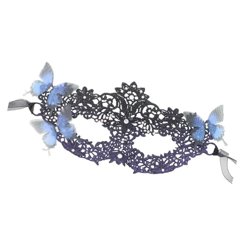 Lerpwige Damen-Maske mit Strasssteinen, Ball, Abschlussball, Venezianerparty, halbes Gesicht, Spitze, Augenmaske, Karneval, Venezianerparty, Abschlussball, Ball Lerpwige Damen-Maske mit Strasssteinen, Ball, Abschlussball, Venezianerparty, halbes Gesicht, Spitze, Augenmaske, Karneval, Venezianerparty, Abschlussball, Ball von Lerpwige