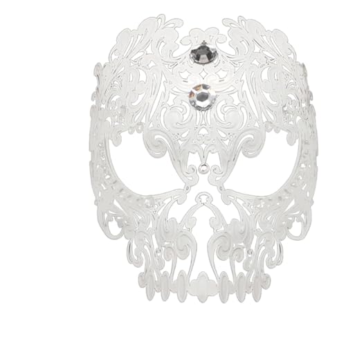 Lerpwige Erwachsenen-Maskerade, Strass, Metall, Prinzessin, Venezianer, Party, Abschlussball, Ball für Halloween-Party, Venezianer Lerpwige Erwachsenen-Maskerade, Strass, Metall, Prinzessin, Venezianer, Party, Abschlussball, Ball für Halloween-Party, Venezianer von Lerpwige