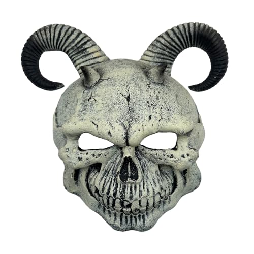 Lerpwige Gruselige Dämonen PU-Maskeraden für Cosplays, Halloween-Kostüm, Zubehör, Maskeraden für Männer und Frauen Lerpwige Gruselige Dämonen PU-Maskeraden für Cosplays, Halloween-Kostüm, Zubehör, Maskeraden für Männer und Frauen von Lerpwige