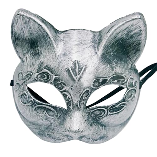 Lerpwige Katzen für Frauen Mann Maskerade Cosplay Party Katzen Cosplay Kostüm Maskerade Halloween Tier von Lerpwige